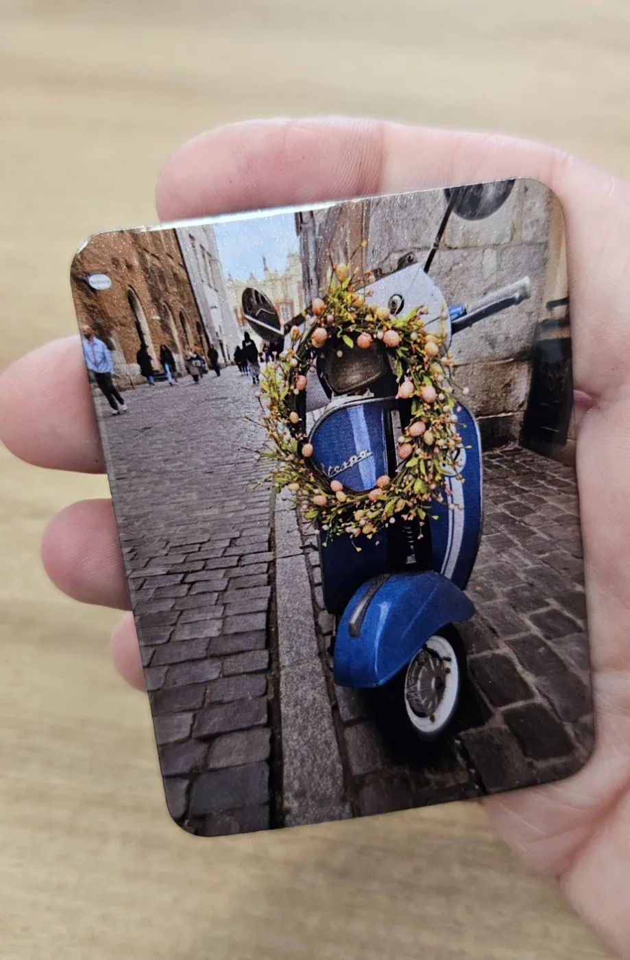 Single 75mm x 55mm Rectangle Magnet