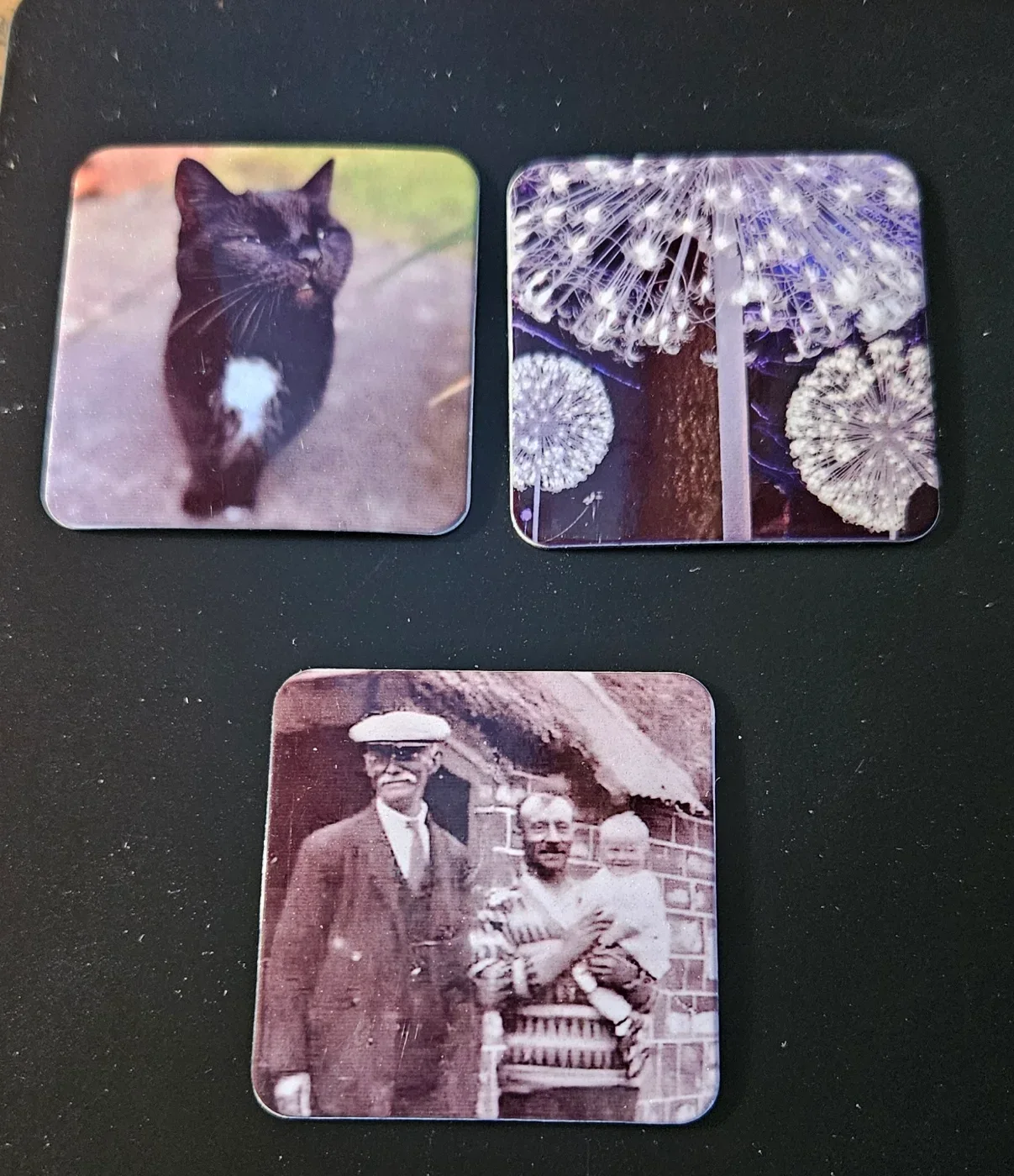 3 x 55mm Square Magnets